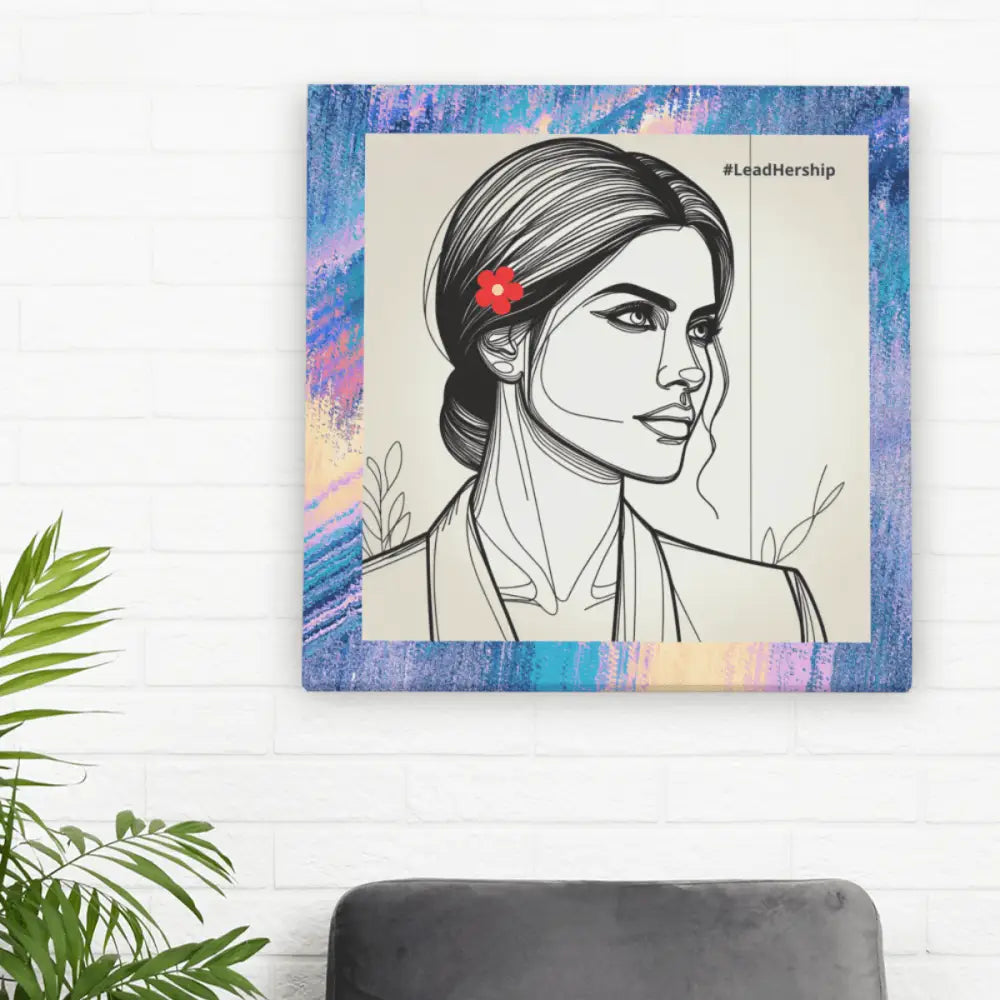 High-Quality Poster: Square Poster of Inspirational Women Leader from Motif