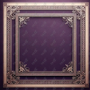 Social Media Image Template 21: Simple & Elegant Background Design. Folk Art