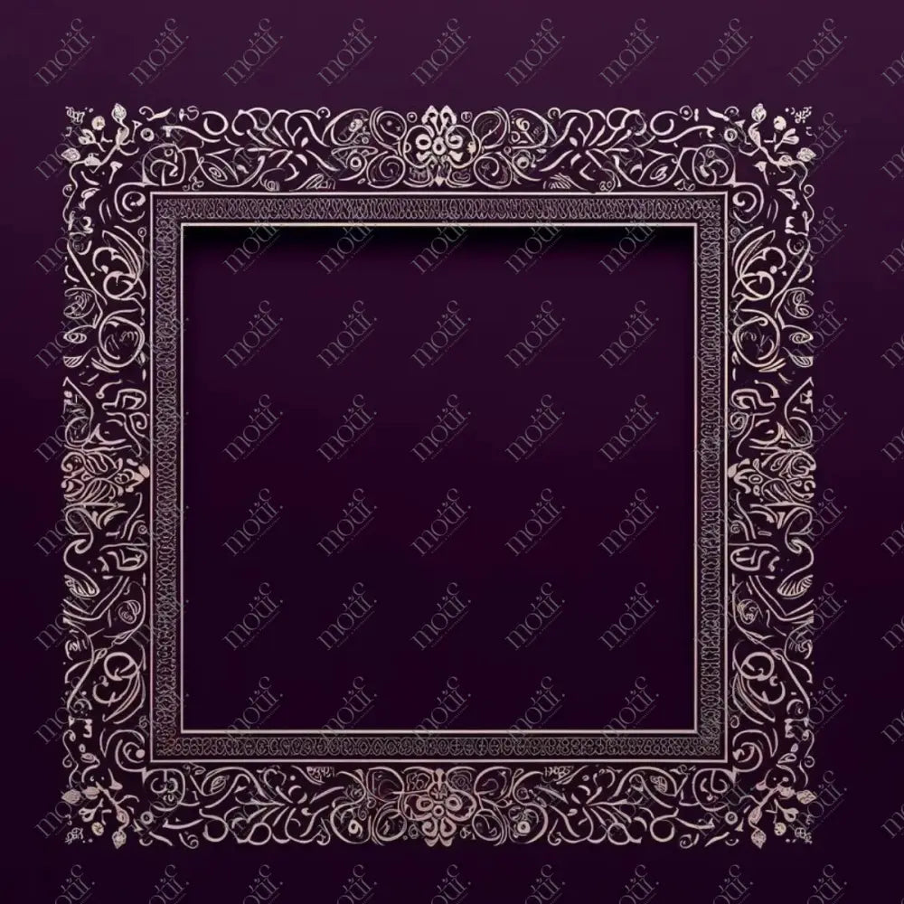 Social Media Image Template 22: Simple & Elegant Background Design. Folk Art