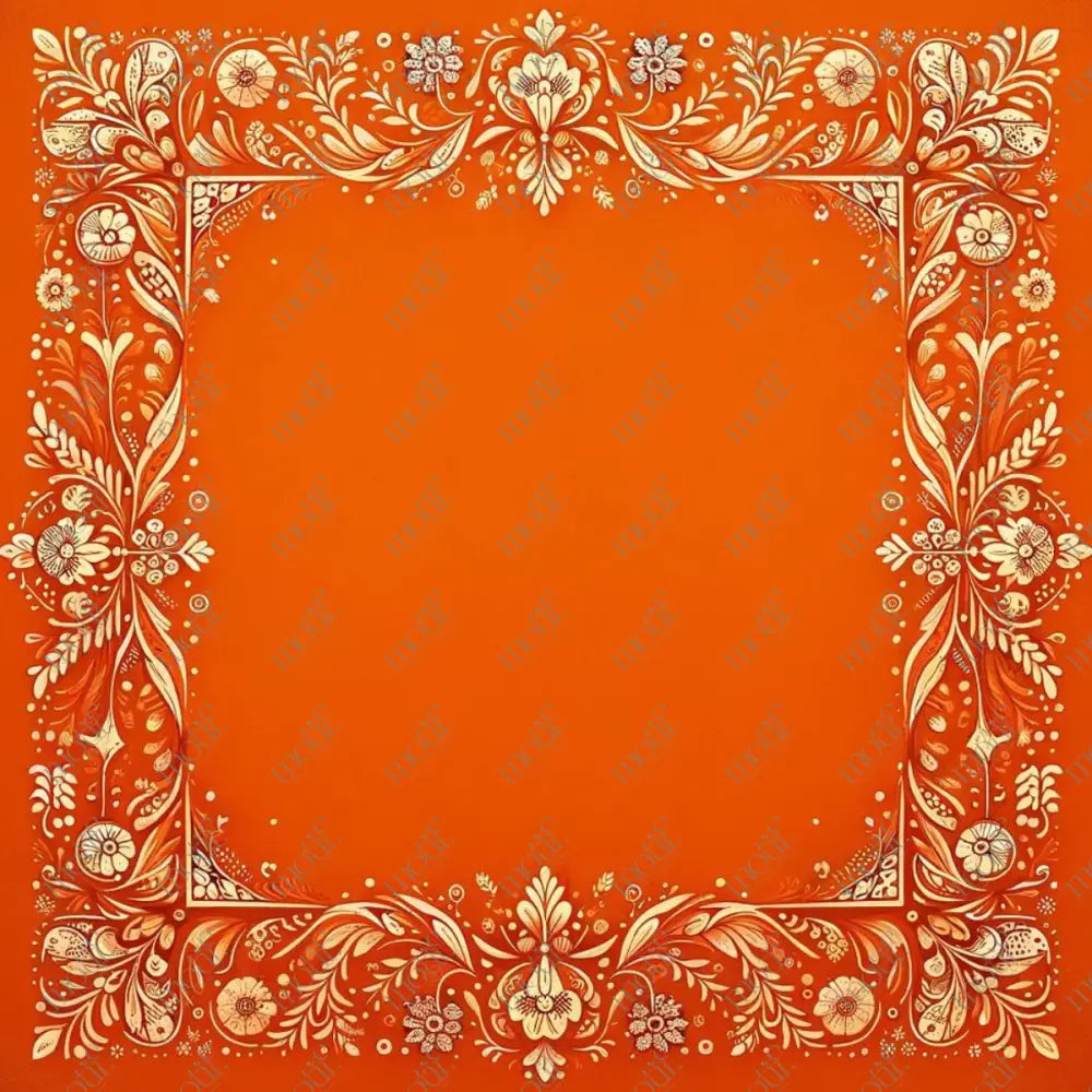 Social Media Image Template 23: Simple & Elegant Background Design. Folk Art