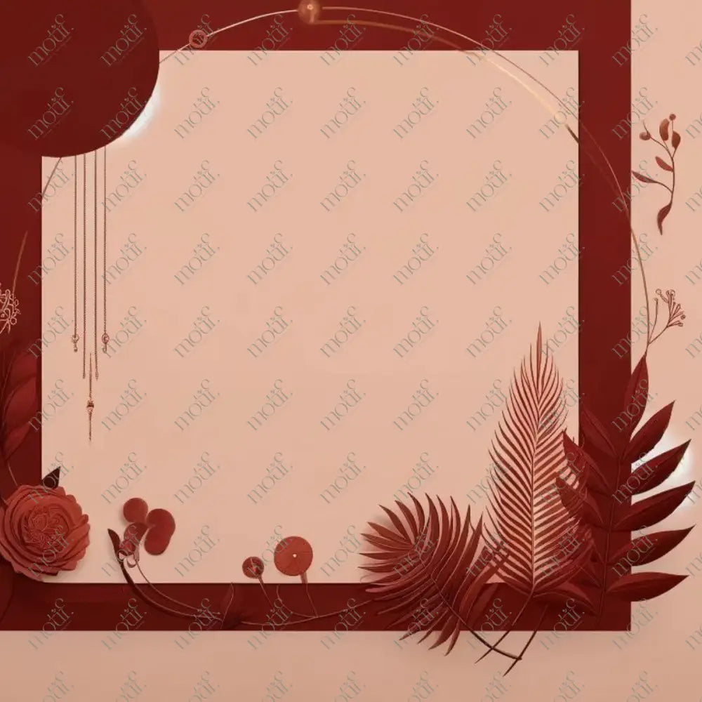 Social Media Image Template 24: Ready To Use Background Design Boho Art Style