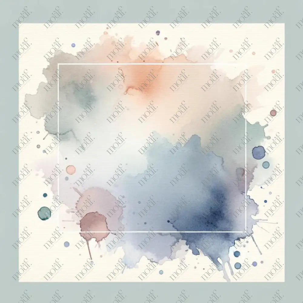 Social Media Image Template 3: Elegant Watercolor Background Templates