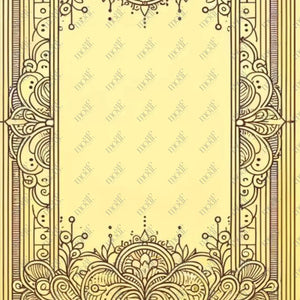 Social Media Image Template 40: Simple & Elegant Background Design. Line Art