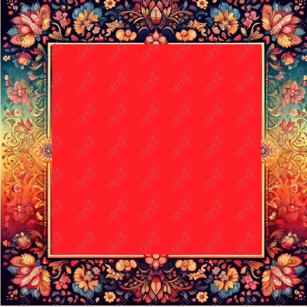 Copy Of Social Media Image Template 43: Simple & Elegant Background Design. Folk Art