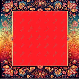 Copy Of Social Media Image Template 43: Simple & Elegant Background Design. Folk Art