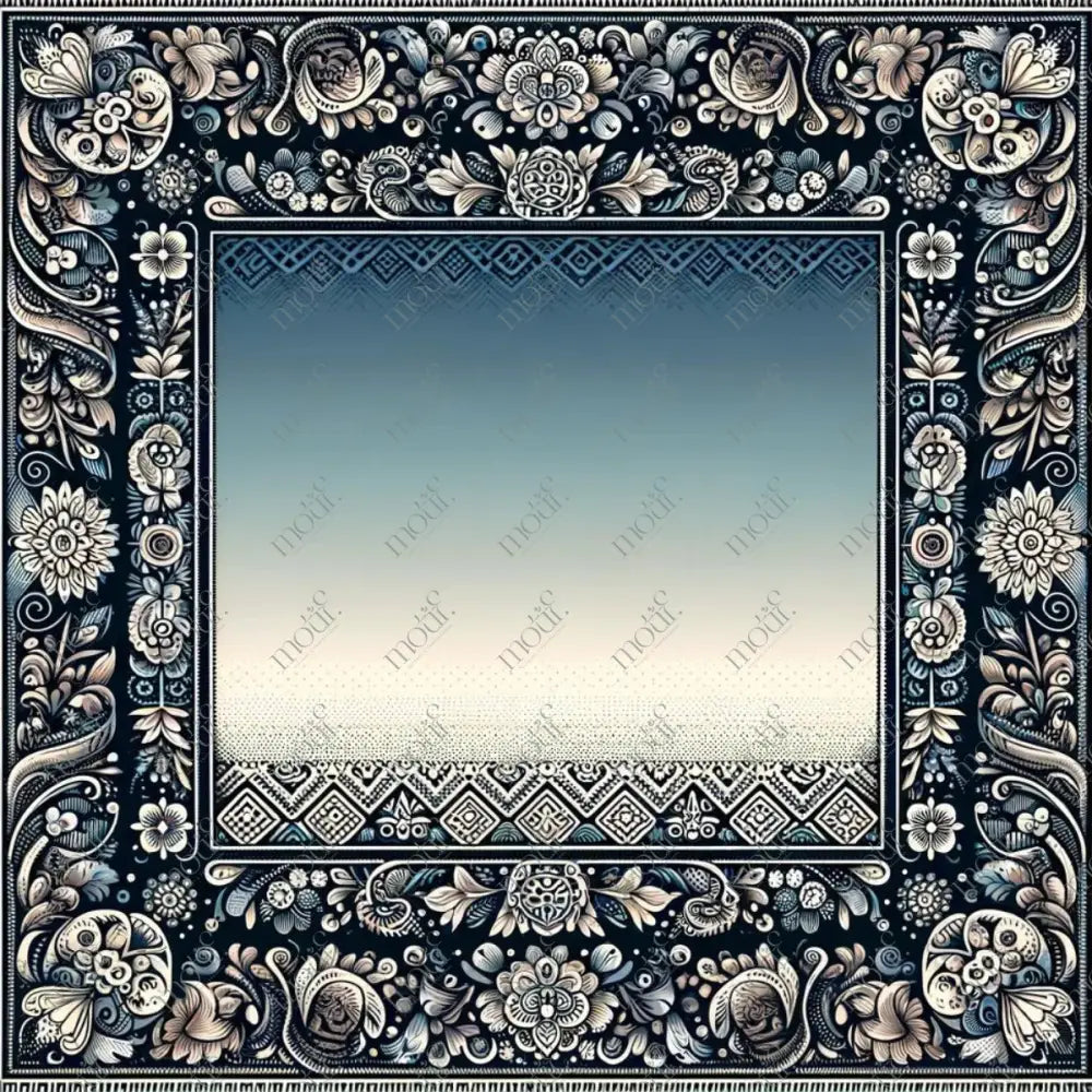 Social Media Image Template 45: Simple & Elegant Background Design. Folk Art