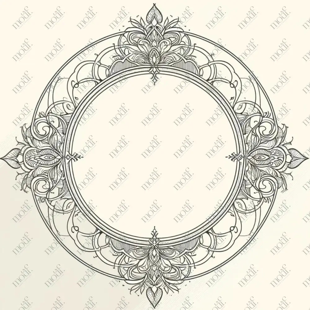Social Media Image Template 48: Simple & Elegant Background Design. Line Art
