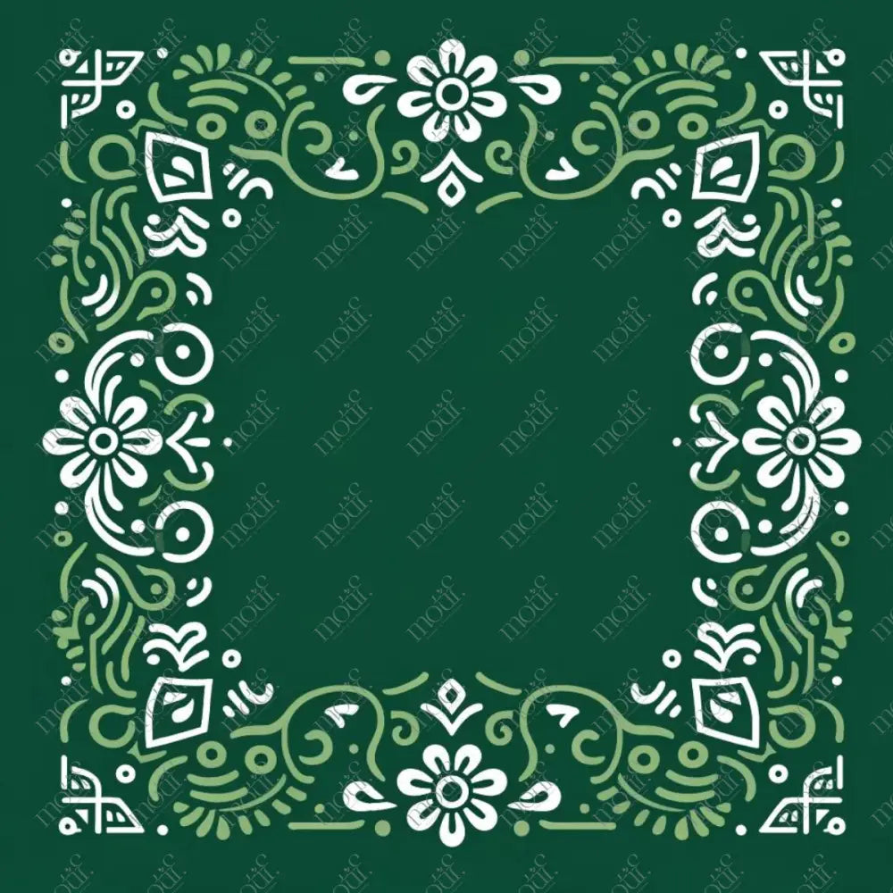 Social Media Image Template 5: Simple & Elegant Background Design. Folk Art
