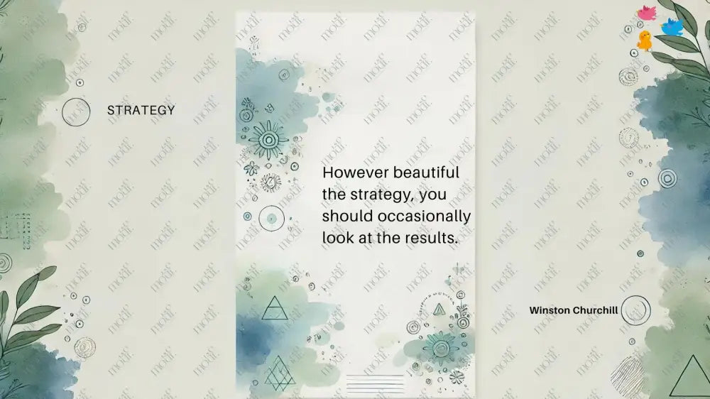 Social Media Post Image 10: Intelligent Business Quotes: Winston Churchill