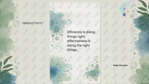 Social Media Post Image 16: Intelligent Business Quotes: Peter Drucker