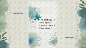 Social Media Post Image 36 Intelligent Business Quotes: Linus Pauling