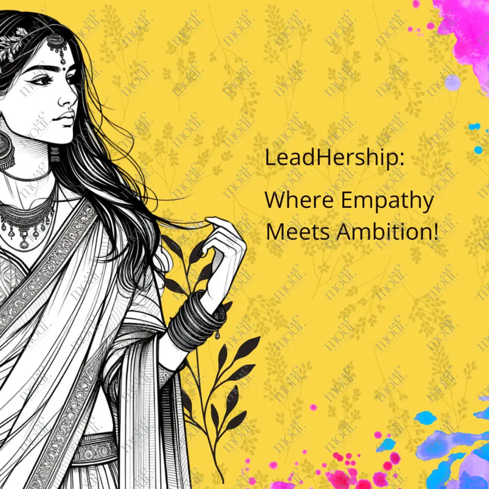 Social Media Post Image: Empathy Meets Ambition: Leadhership Yellow