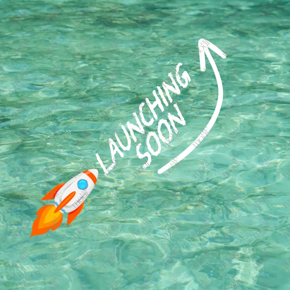 Social Media Post Image: Launching Soon Green