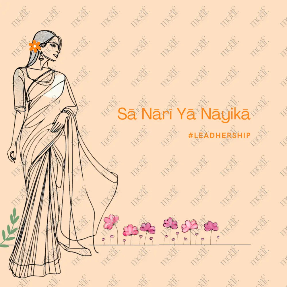 Social Media Post Image: Not Just A Woman Leadhership Orange