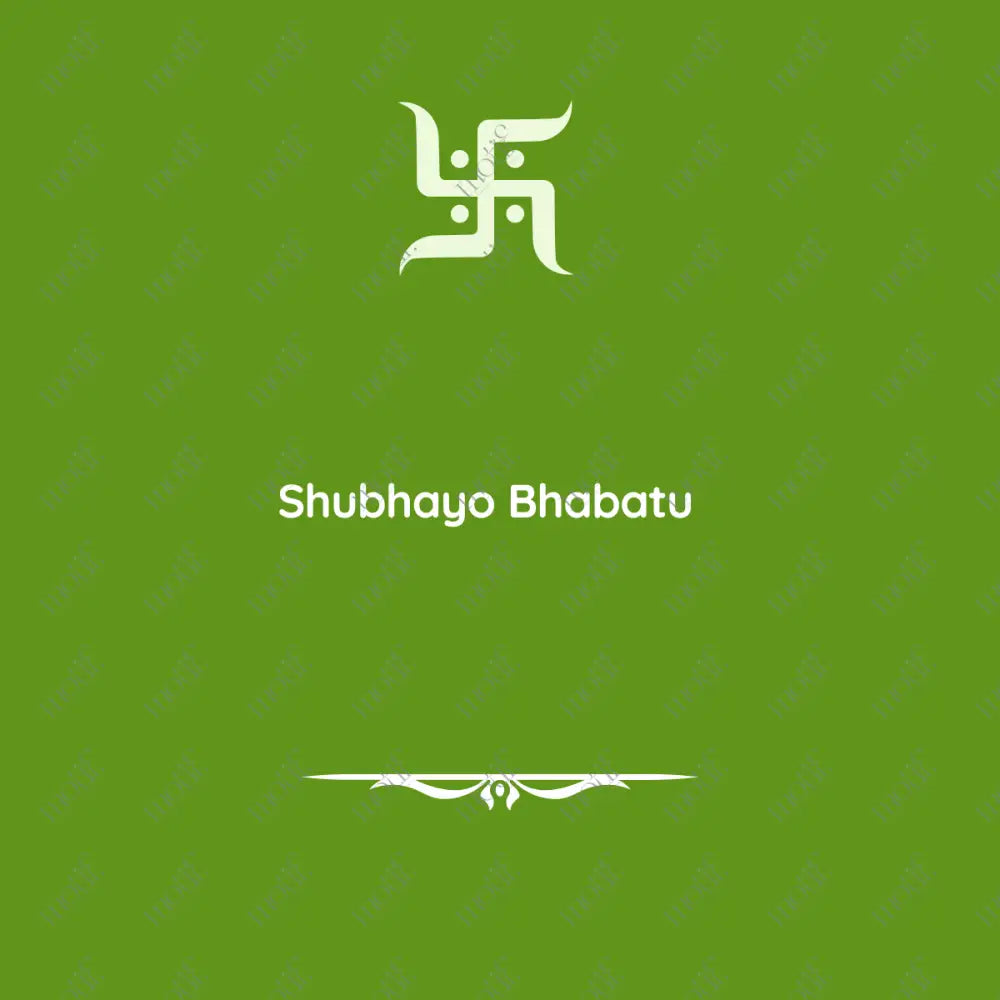 Social Media Post: Shubhayo Bhabatu Green Image