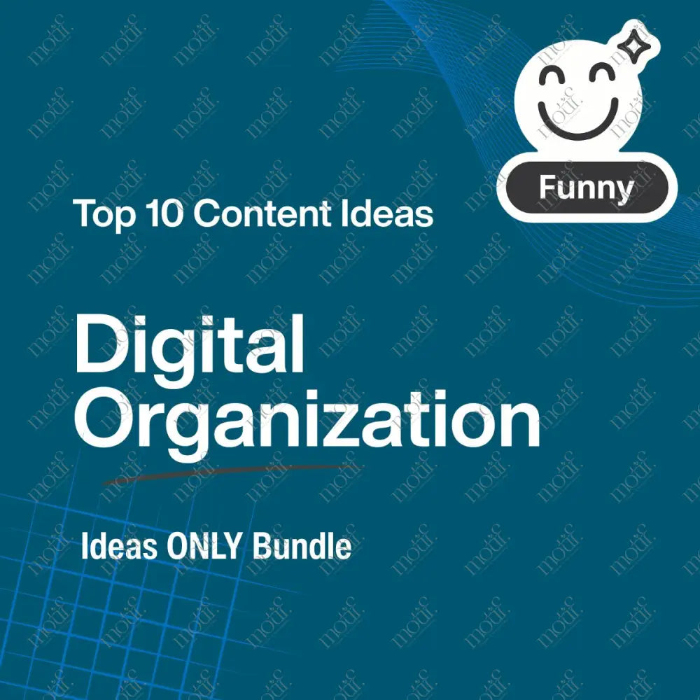 Top 10 Content Ideas – Digital Organization – Funny Top 10 Bundles