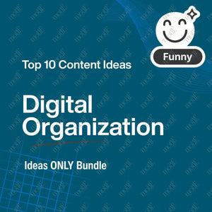 Top 10 Content Ideas – Digital Organization – Funny Top 10 Bundles