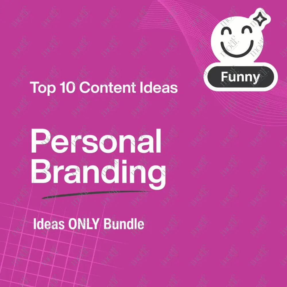 Top 10 Content Ideas – Personal Branding – Funny Top 10 Bundles