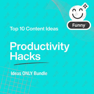Top 10 Content Ideas – Productivity Hacks – Funny Top 10 Bundles