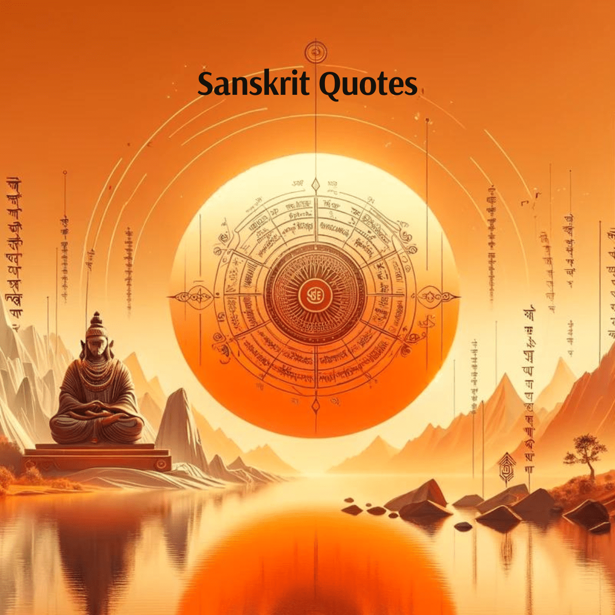 Sanskrit Quotes - motif