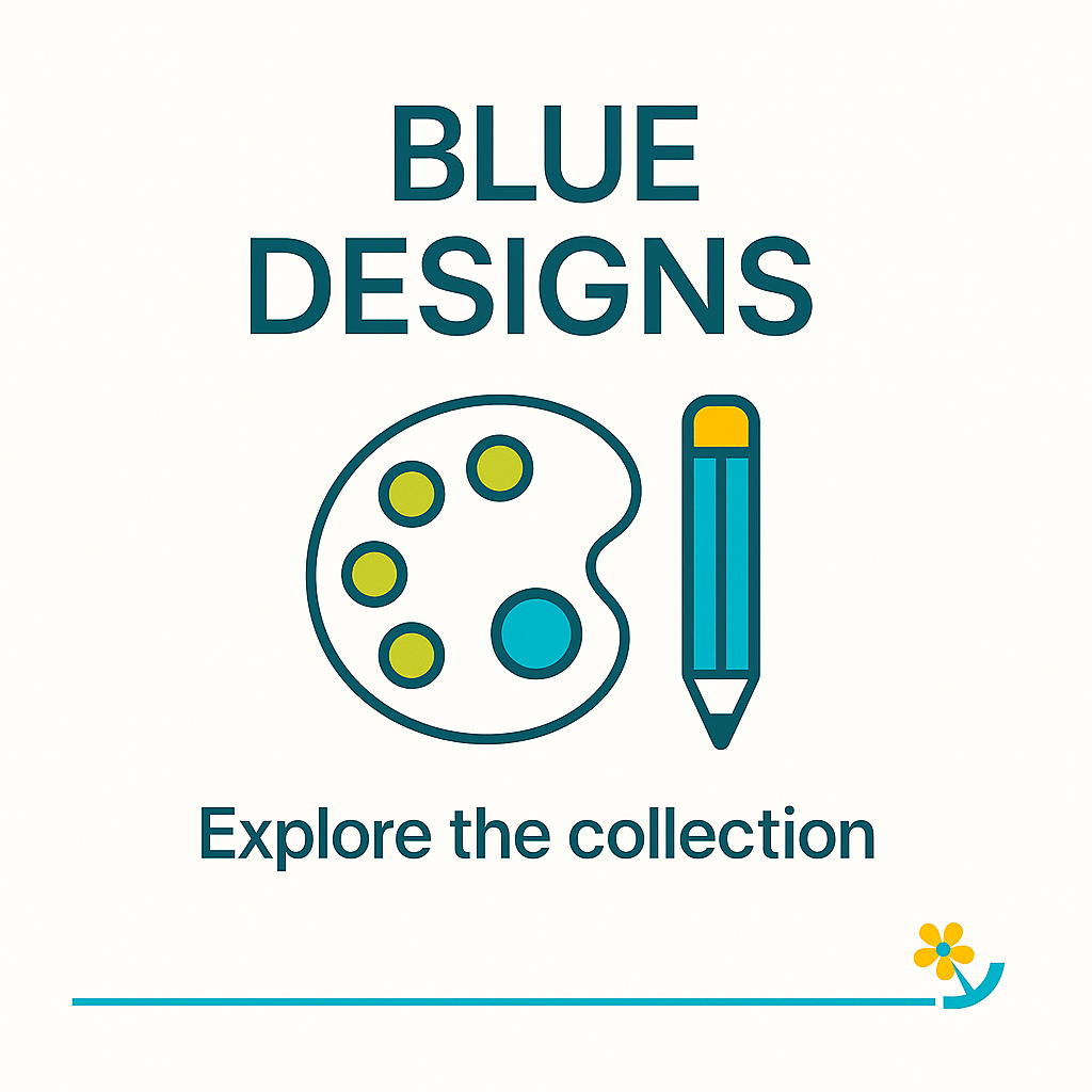 All things Blue - motif