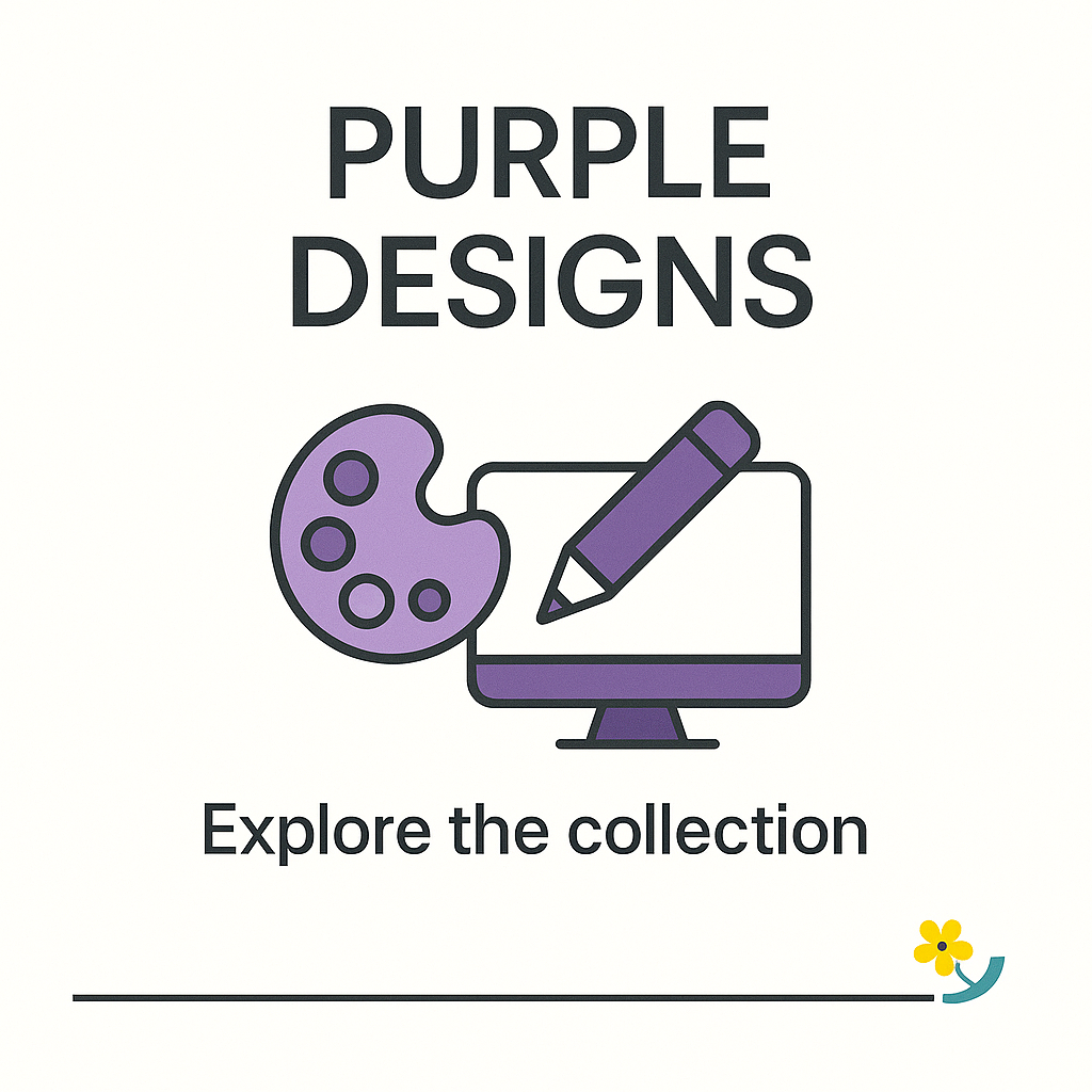 All Things Purple - motif