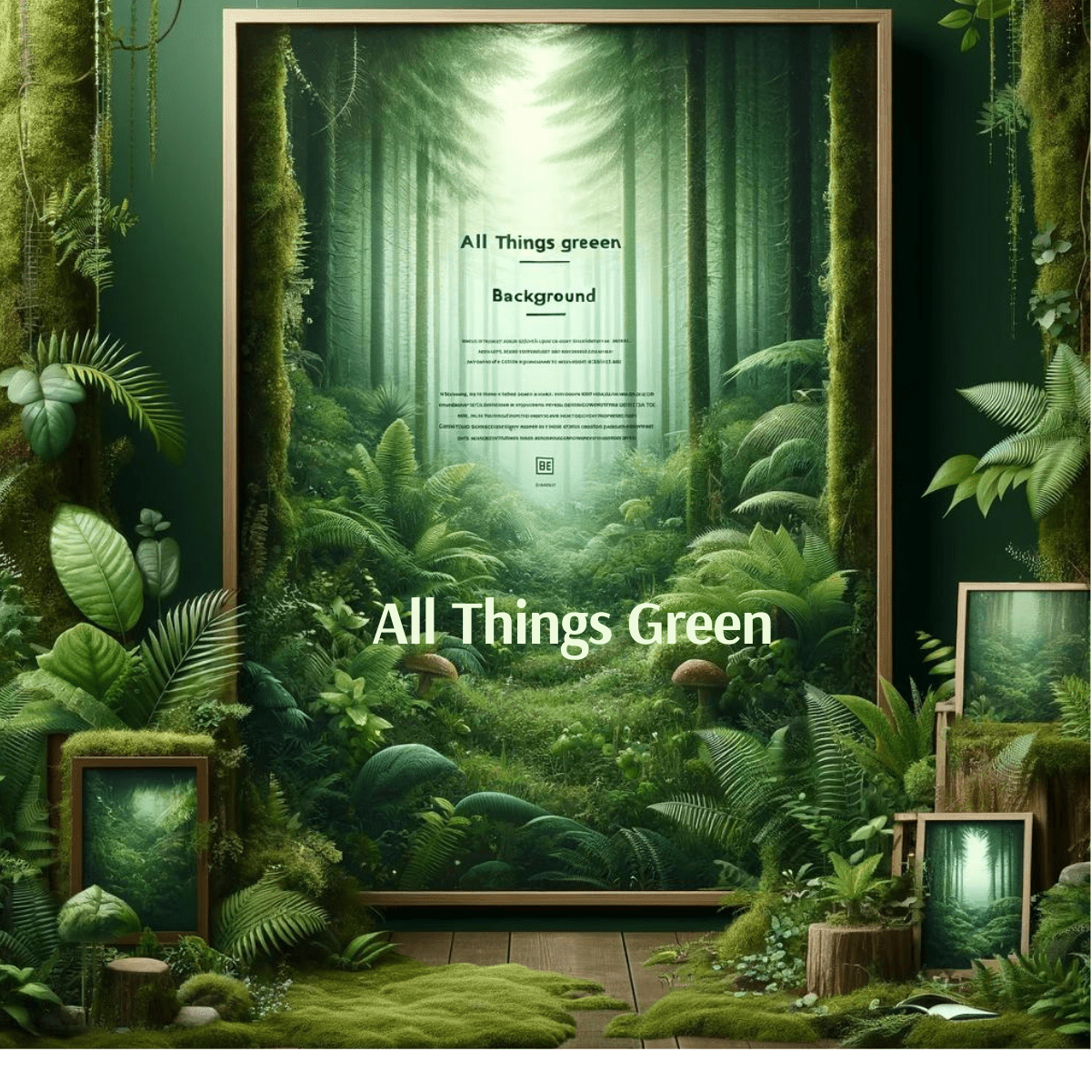 All Things Green - motif