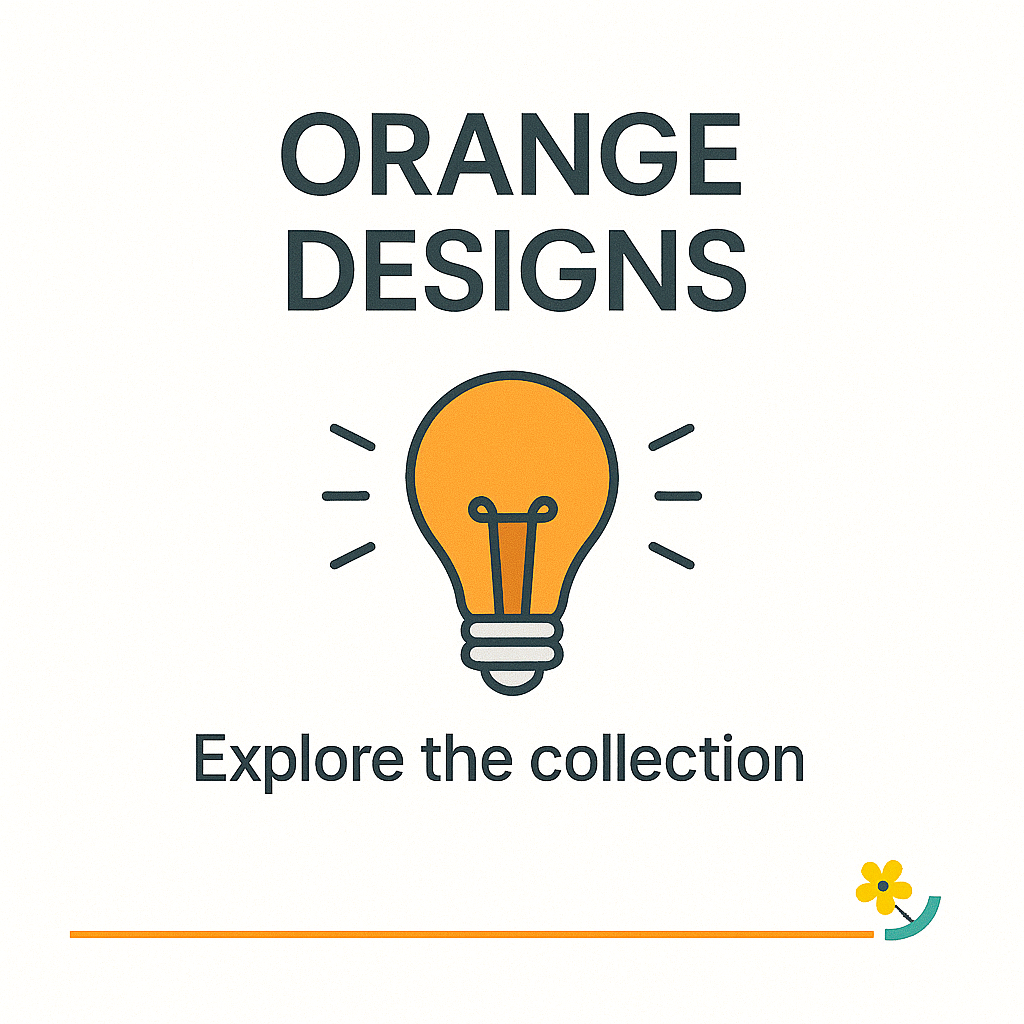 All Things Orange - motif