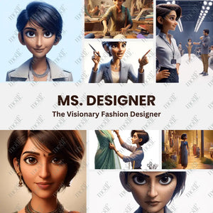Ms Designer – Visionary Fashion Character Bundle Consistant