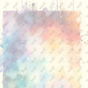 Social Media Image Template 1: Elegant Watercolor Background Templates