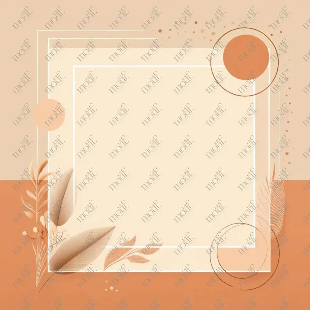 Social Media Image Template 20: Ready To Use Background Design Boho Art Style