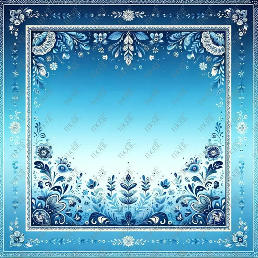 Social Media Image Template 27: Simple & Elegant Background Design. Folk Art