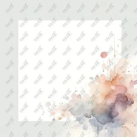 Social Media Image Template 4: Elegant Watercolor Background Templates