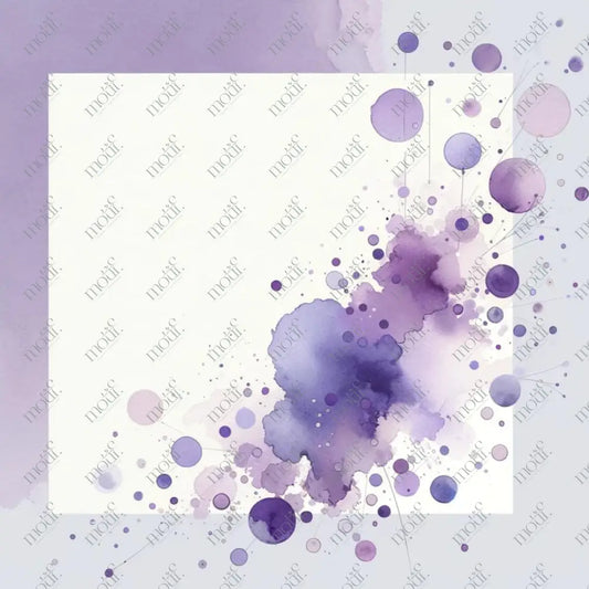 Social Media Image Template 7: Elegant Watercolor Background Templates