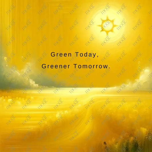 Social Media Post Image 10: Green Today Greener Tomorrow: Environment Vertical