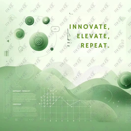 Social Media Post Image 10 : Innovate Elevate Repeat for Tech Vertical from Motif