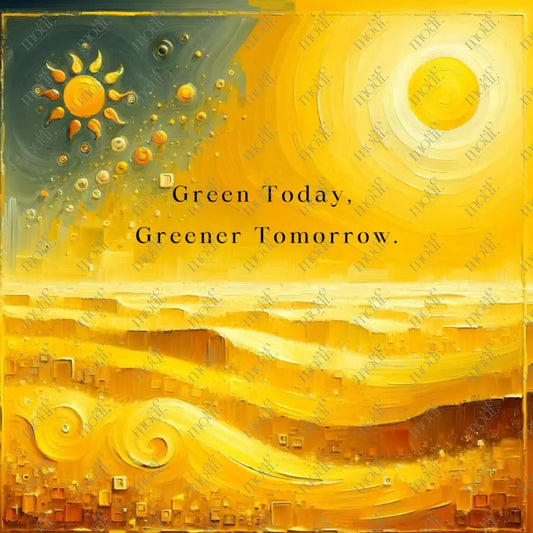 Social Media Post Image 11: Green Today Greener Tomorrow: Environment Vertical