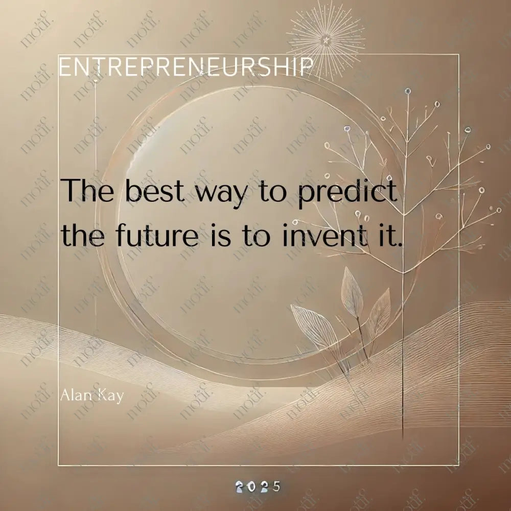 Social Media Post Image 13: Philosophical Quotes For Professionals:alan Kay