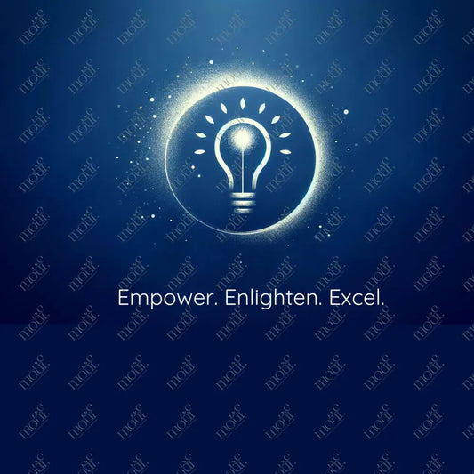 Social Media Post Image 14: Empower. Enlighten. Excel. Slogan For Education Vertical