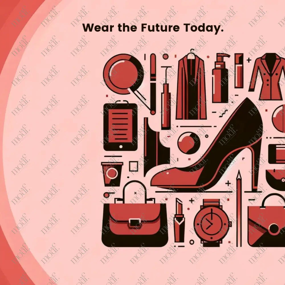 Social Media Post Image 14: Wear The Future Today Slogan For Fashion Industry