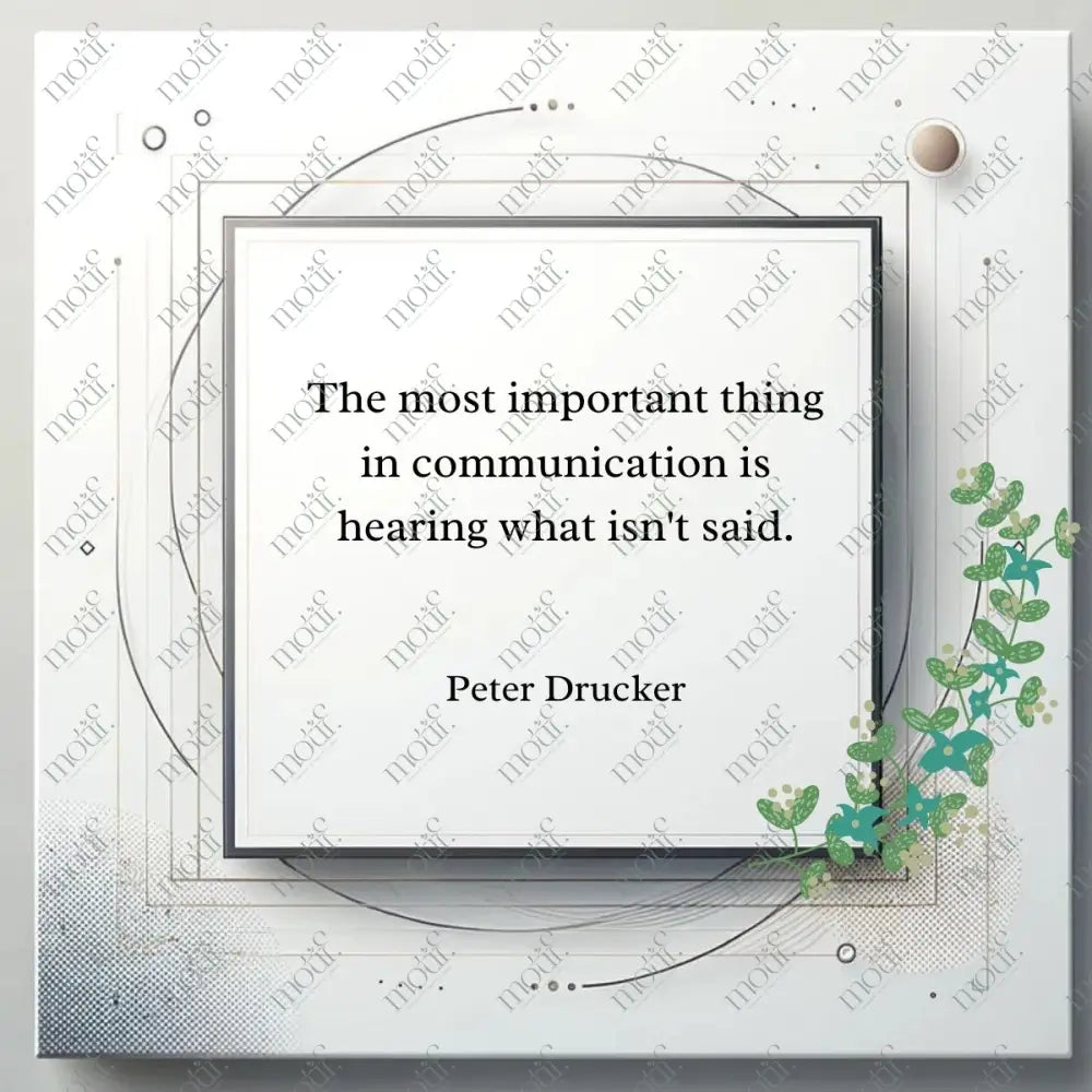 Social Media Post Image 18: Wisdom Quotes For Professionals: Peter Drucker