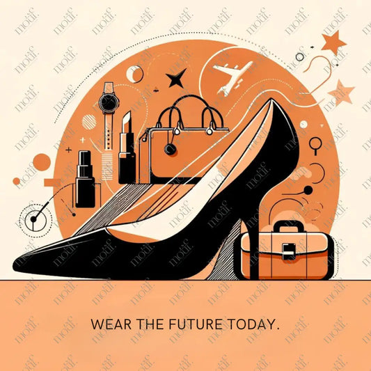 Social Media Post Image 2: Wear The Future Today Slogan For Fashion Industry