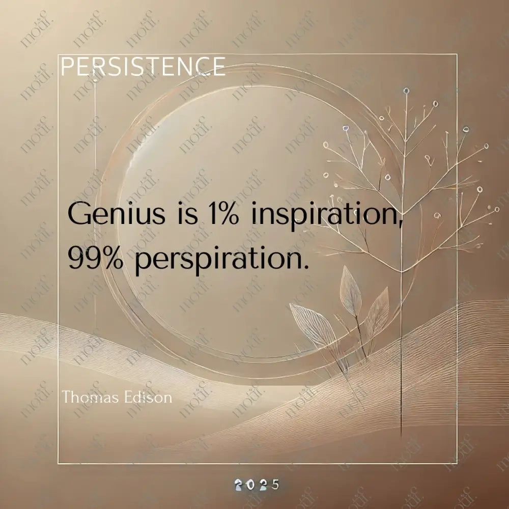 Social Media Post Image 22: Philosophical Quotes For Professionals: Thomas Edison