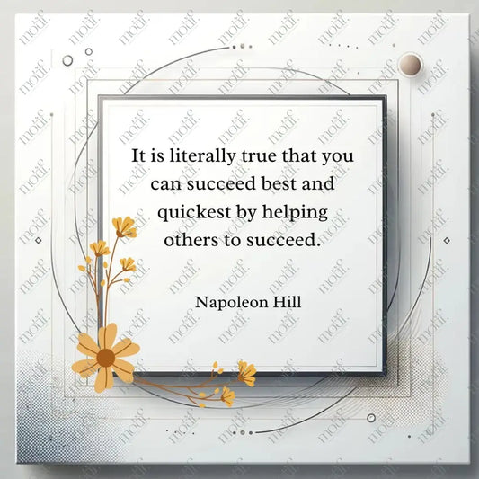 Social Media Post Image 28: Wisdom Quotes For Professionals: Napoleon Hill