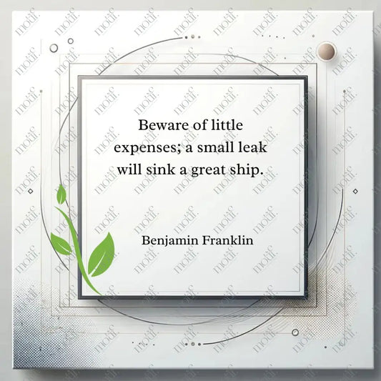 Social Media Post Image 33: Wisdom Quotes For Professionals: Benjamin Franklin