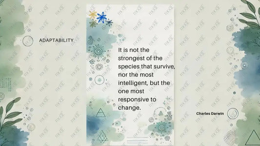 Social Media Post Image 35 Intelligent Business Quotes: Charles Darwin