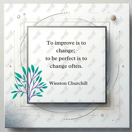 Social Media Post Image 35: Wisdom Quotes For Professionals:winston Churchill