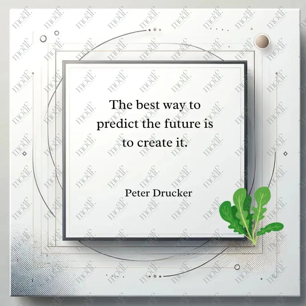 Social Media Post Image 36: Wisdom Quotes For Professionals:peter Drucker