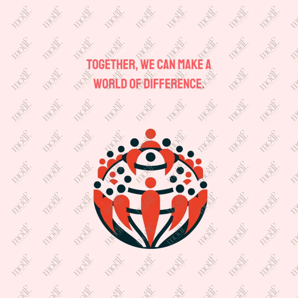 Social Media Post Image 4: Make A World Of Difference Slogan For Non - Profit Org