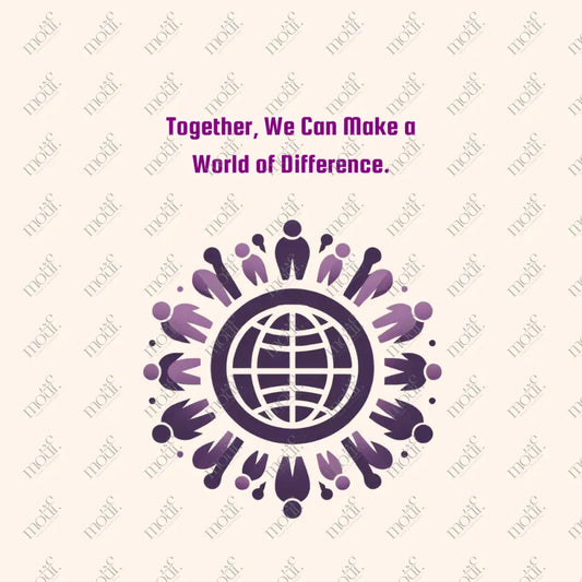 Social Media Post Image 4: Make A World Of Difference Slogan For Non - Profit Org